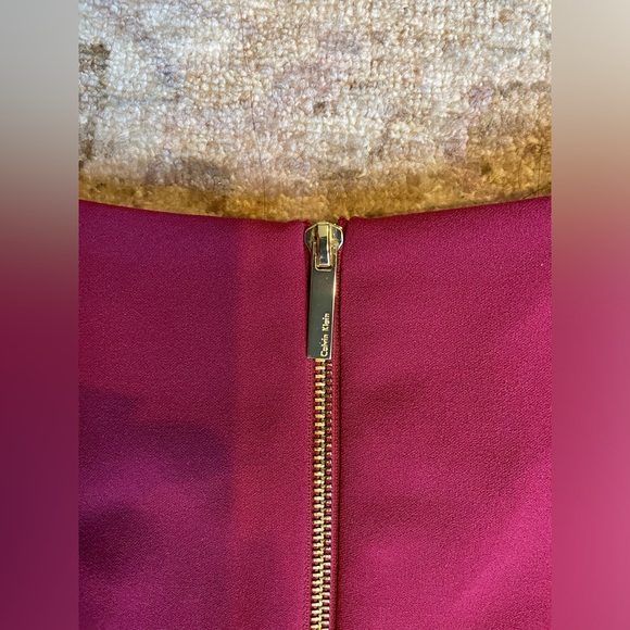 Calvin Klein Red Dress size 2 - Picture 3 of 6